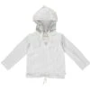 ST IVES White Gauze Hooded Top