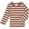 ALCOA Beige/brown Striped Tee