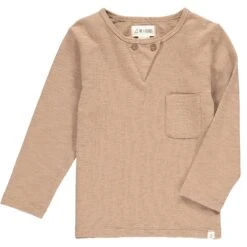 BRADEN Mushroom Slub Top