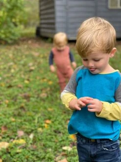 DOYLE Teal/multi Stripe Tee -Me & Henry HB740a 1 1