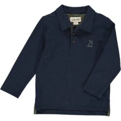 SPENCER Navy Pique Polo