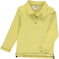 MILLINGTON Mustard Long Sleeve Polo