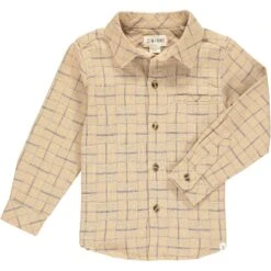 ATWOOD Beige Plaid Woven Shirt