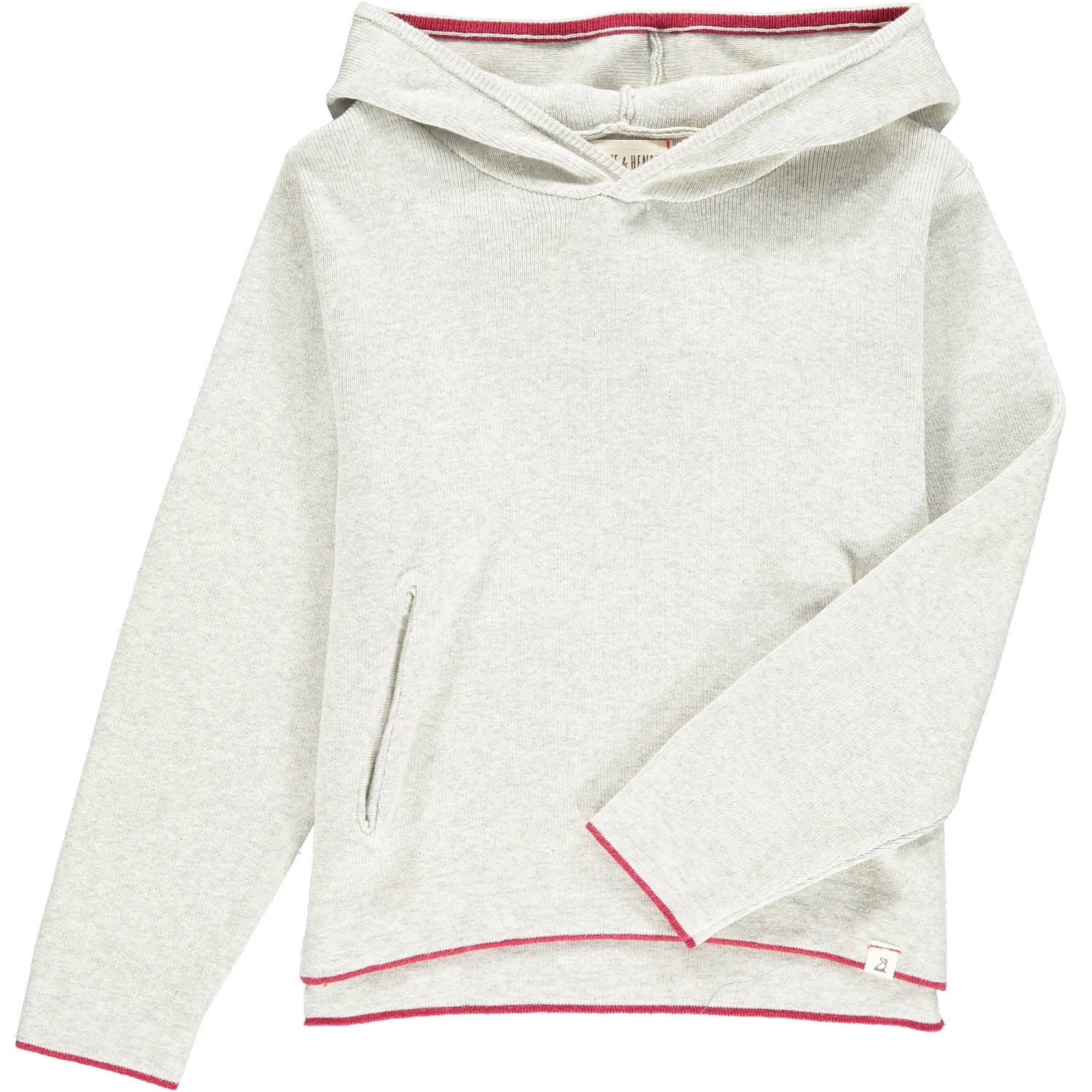 LEIPER Grey Hooded Sweater 1 LEIPER Grey Hooded Sweater