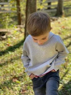 LEIPER Grey Hooded Sweater 11 LEIPER Grey Hooded Sweater -Me & Henry HB780a 7 420c6072 bf68 4497 9858 bb6be1673284