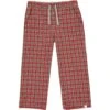ROCKFORD Red/brown Plaid Lounge Pants