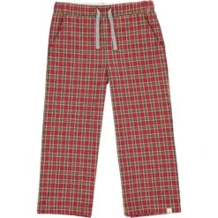ROCKFORD Red/brown Plaid Lounge Pants