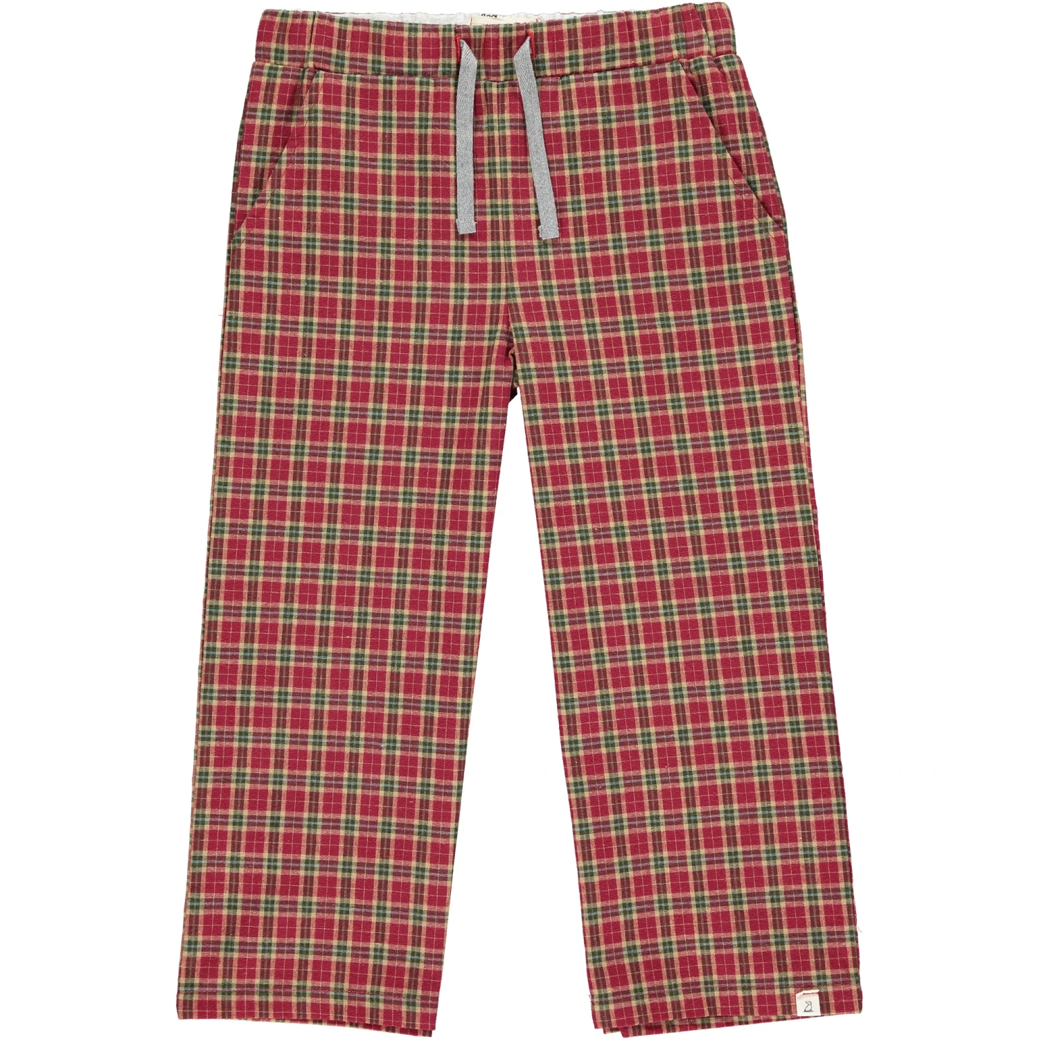 ROCKFORD Red/brown Plaid Lounge Pants 1 ROCKFORD Red/brown Plaid Lounge Pants