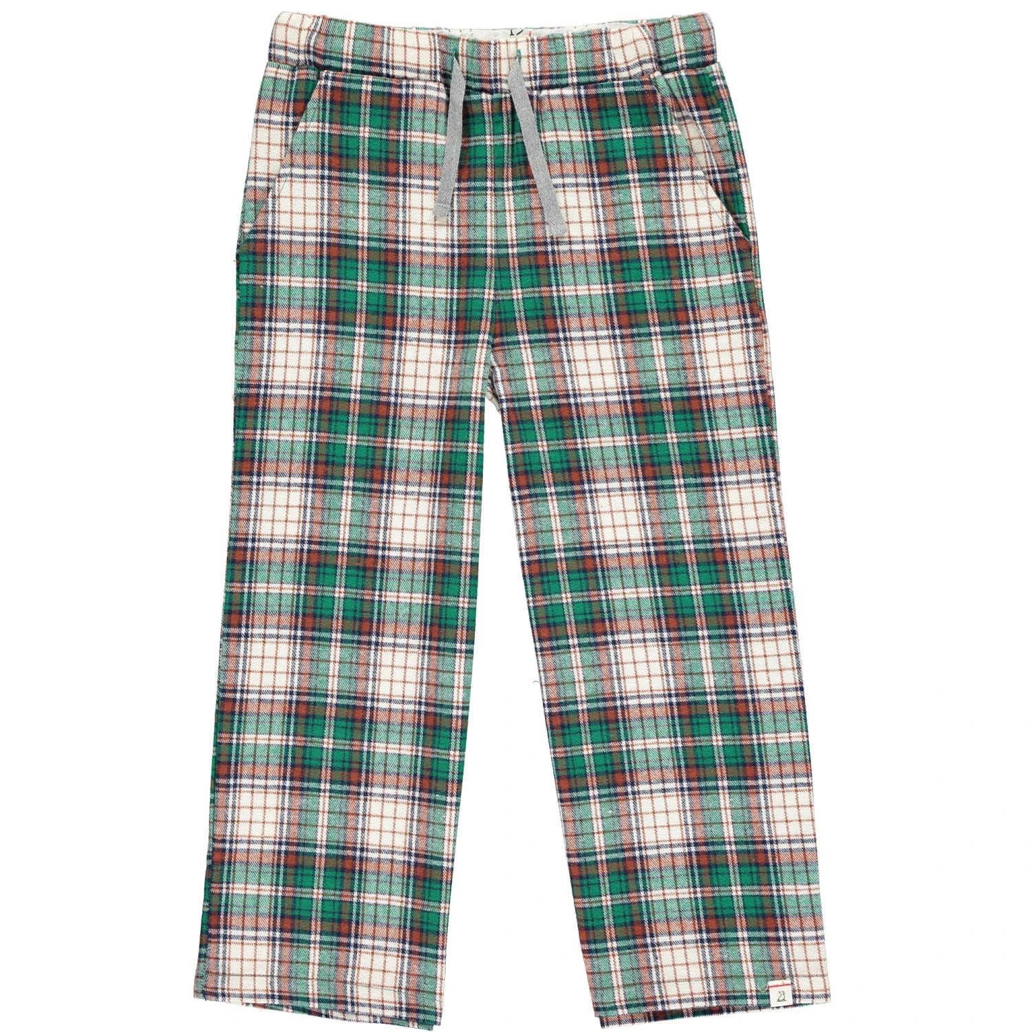ROCKFORD Green/Brown/Navy Plaid Lounge Pants 1 ROCKFORD Green/Brown/Navy Plaid Lounge Pants
