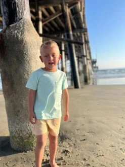 TIMOTHY Peach/Green Stripe Pique Shorts 5 TIMOTHY Peach/Green Stripe Pique Shorts -Me & Henry HB831A HB1284D 2 376150a3 9b01 4f32 ac6e be2cebce6a70