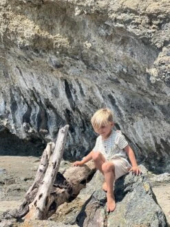 DODGER Blue/Lemon/White Ribbed Henley Tee 8 DODGER Blue/Lemon/White Ribbed Henley Tee -Me & Henry HB875K HB1274B 24