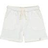 BLUEPETER White Ribbed Shorts