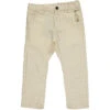 ANTONY Beige Soft Cotton Pants