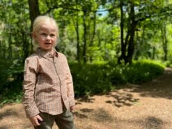 ATWOOD Gold/Navy Plaid Shirt -Me & Henry HB924B HB1340A 7