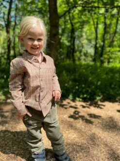 ATWOOD Gold/Navy Plaid Shirt -Me & Henry HB924B HB1340A 9