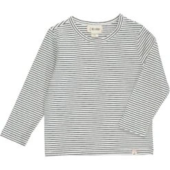 ALCOA White With Black Stripes Tee