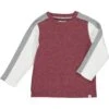 CHAPIN Burgundy With Stripe Tee