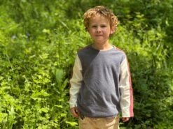 CHAPIN Blue With Stripe Tee -Me & Henry HB939C HB1340A 3