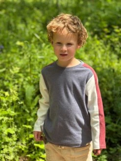 CHAPIN Blue With Stripe Tee -Me & Henry HB939C HB1340A 5