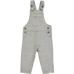 JELLICO Grey Wool Woven Overalls