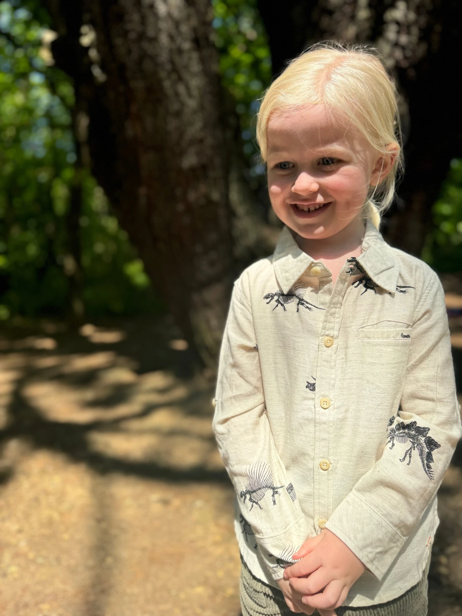 ATWOOD Cream Printed Woven Shirt 2 ATWOOD Cream Printed Woven Shirt - Image 2
