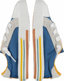 HARBOUR Blue Multi Canvas Shoe -Me & Henry HBS003A Front 1