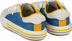 HARBOUR Blue Multi Canvas Shoe -Me & Henry HBS003A Front 3