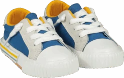 HARBOUR Blue Multi Canvas Shoe