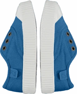 MONTAUK Blue Canvas Plimsolls -Me & Henry HBS005B Front 1 b76436a4 c576 4d67 90bf 07da8f7d7ed8