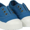 MONTAUK Blue Canvas Plimsolls