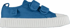 BREWSTER Blue Double Velcro Canvas -Me & Henry HBS006B Front 2