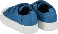 BREWSTER Blue Double Velcro Canvas -Me & Henry HBS006B Front 3