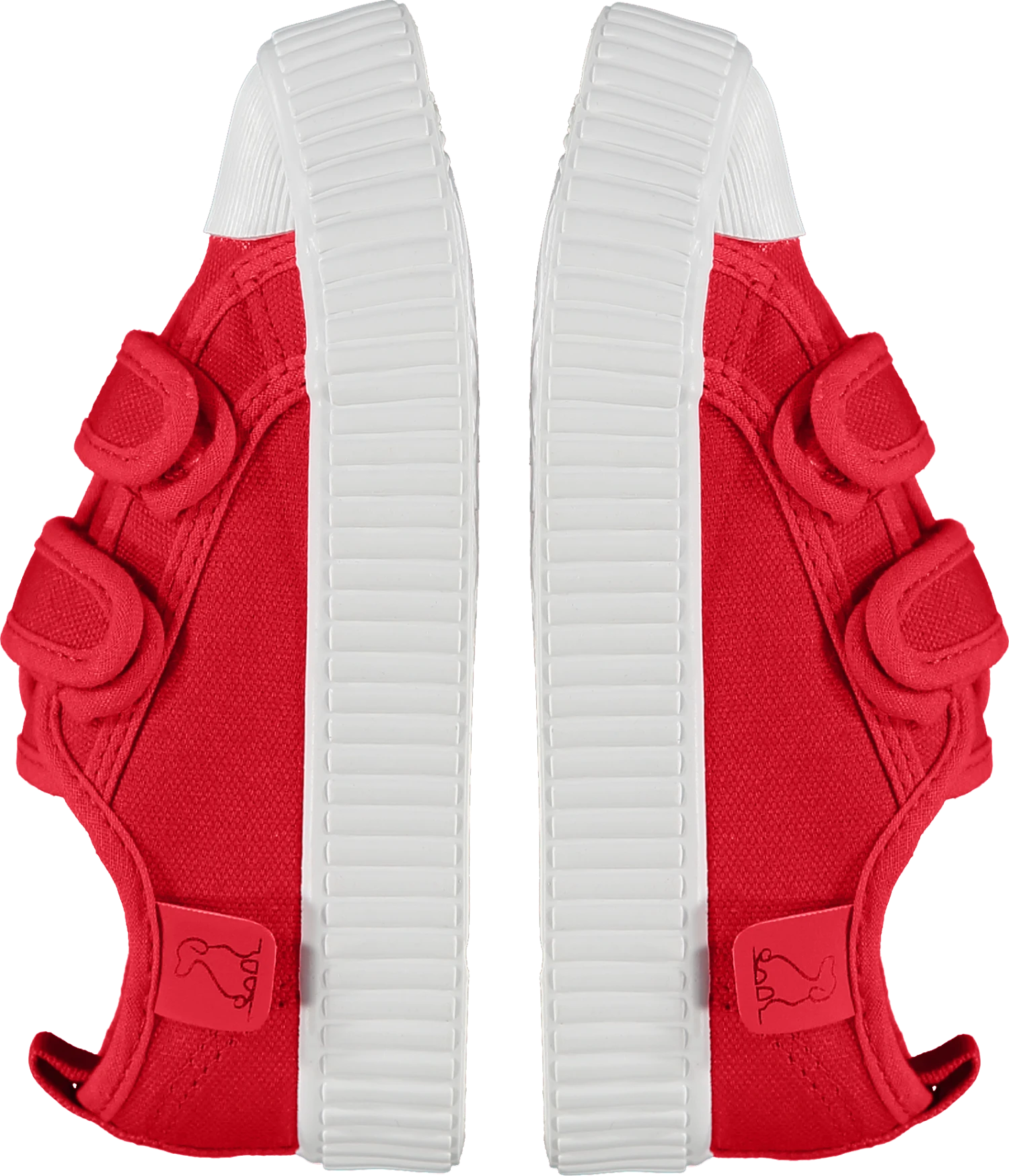 BREWSTER Red Double Velcro Canvas 3 BREWSTER Red Double Velcro Canvas - Image 3