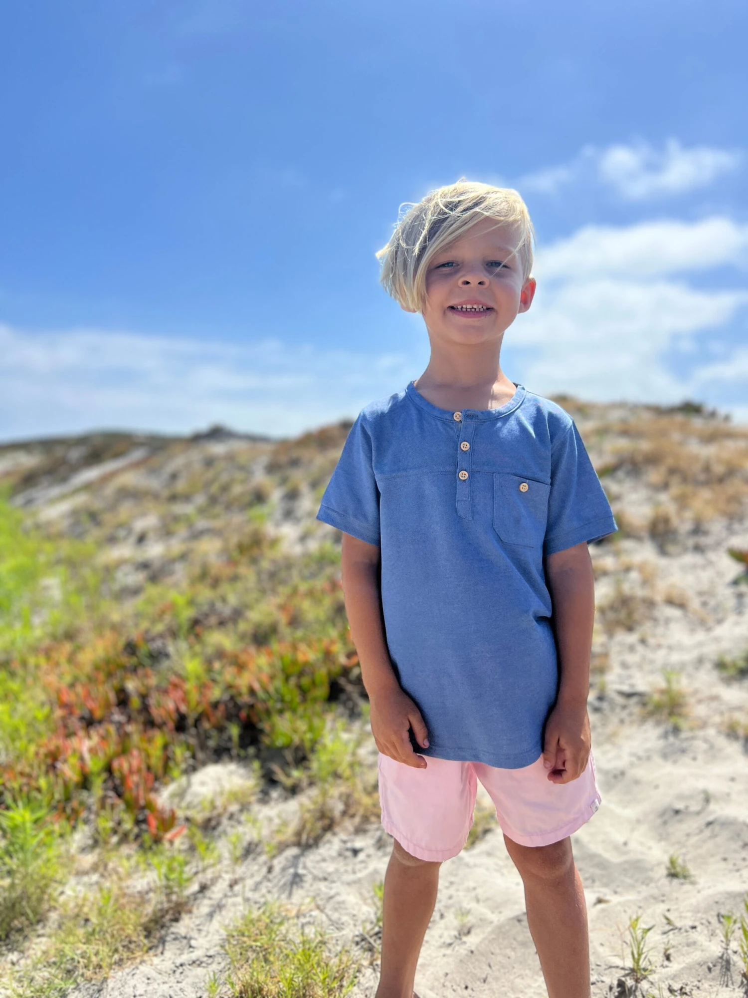 BOARDWALK Royal Pique Henley Tee 4 BOARDWALK Royal Pique Henley Tee - Image 4