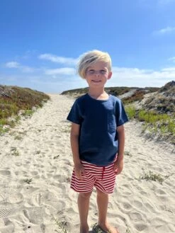 JOSH Navy Tee 6 JOSH Navy Tee -Me & Henry IMG 2266