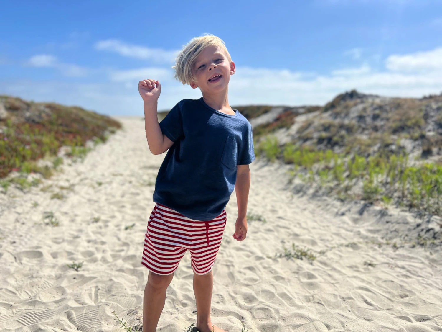 JOSH Navy Tee 4 JOSH Navy Tee - Image 4