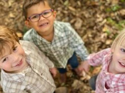 Sage/white Plaid Woven Shirt -Me & Henry IMG 2308 8ffba67b ffd9 4ebd afaf f969d7784b9d