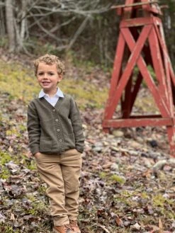 DUNCAN Green Cotton Cardigan -Me & Henry IMG 3684 032aa213 30c8 4107 bcd2 6dd8c7e2ab42