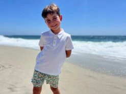 MAHALO Blue Island Printed Shorts -Me & Henry IMG 4052