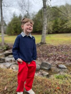 ROAN Navy Sweater -Me & Henry IMG 4840