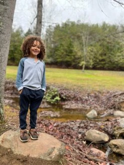 LUGOFF Grey Raglan Tee 5 LUGOFF Grey Raglan Tee -Me & Henry IMG 4909