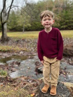 DAYTON Burgundy Sweater -Me & Henry IMG 50962