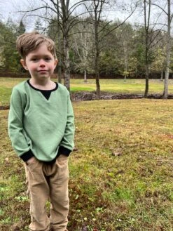 TARQUIN Green Sweatshirt -Me & Henry IMG 5179