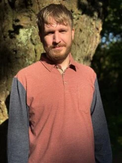 Mens Troy Polo Brown Stripe -Me & Henry IMG 51872