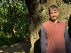 Mens Troy Polo Brown Stripe -Me & Henry IMG 51882