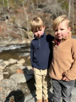 Beige MACCHU Sherpa Zip Up -Me & Henry IMG 5521