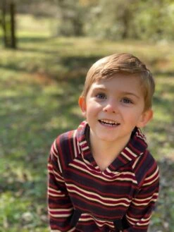 OAKDALE Multi Stripe Hooded Top -Me & Henry IMG 6257