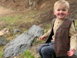 Tweed Waistcoat -Me & Henry IMG 6832