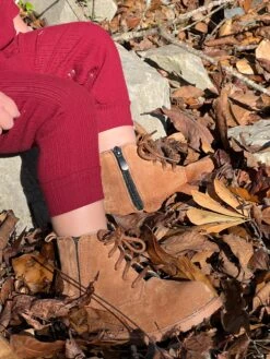 RUMBLE Tan Suede Boots -Me & Henry IMG 8103