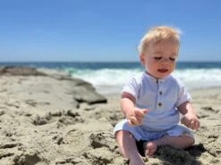 AFLOAT Blue/White Stripe Raglan Romper 9 AFLOAT Blue/White Stripe Raglan Romper -Me & Henry IMG 8153 98b5cb73 a782 474f 8079 5c6db8361e3f